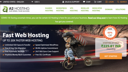 A2 Hosting Review