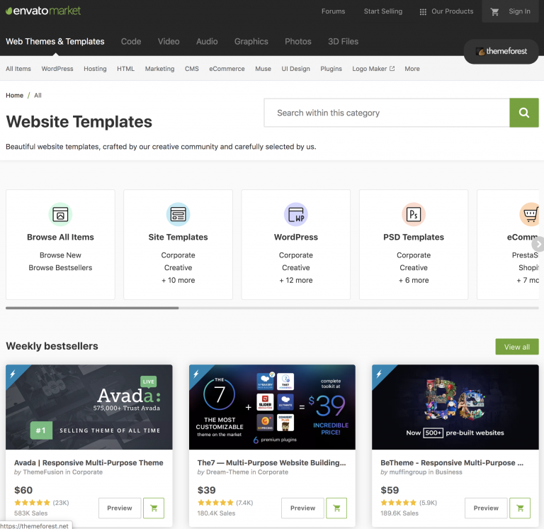 Themeforest Review – Are the Templates Worth Your Money? 2020