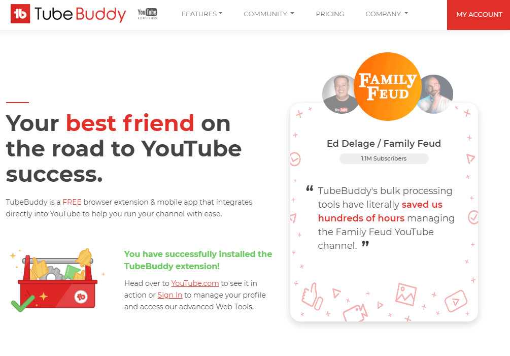 TubeBuddy