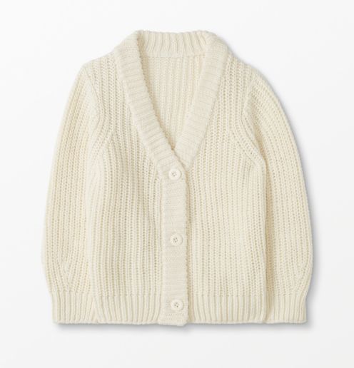 Cardigan In Combed Cotton