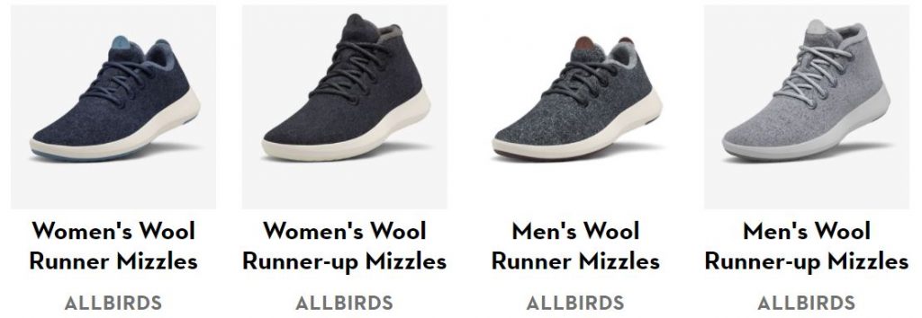 allbirds runners mizzles