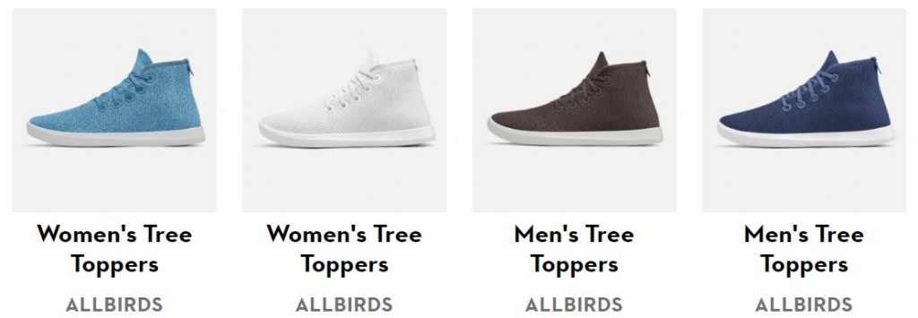 allbirds toppers