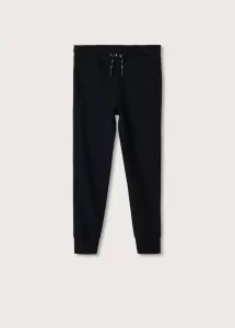 Textured jogger trousers