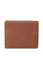 Fastrack Tan Leather Formal Bi-Fold Wallet for Men