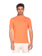 Arrow Orange Cotton Polo T-Shirt