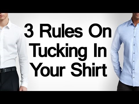 How to Tuck in Your Shirt