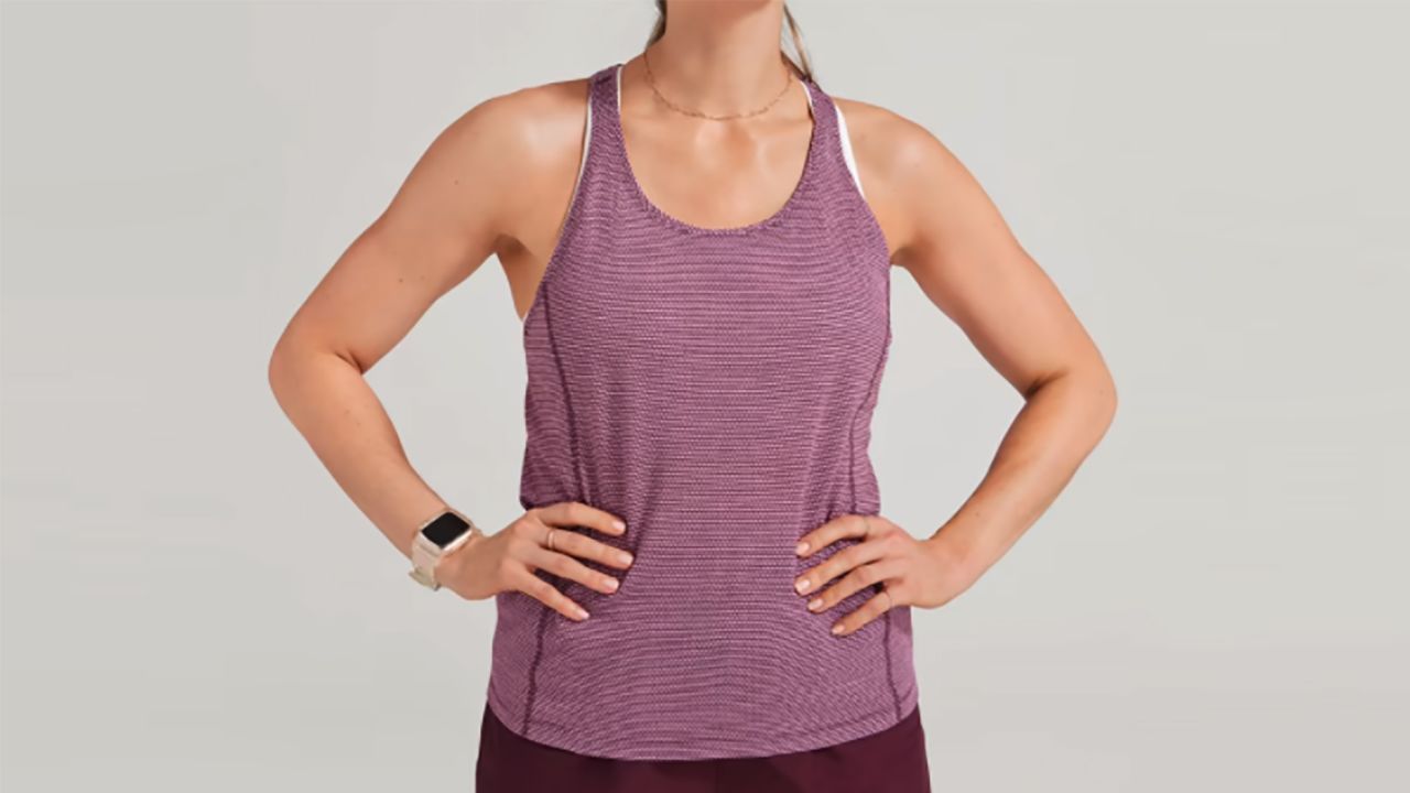 womens natural run tank